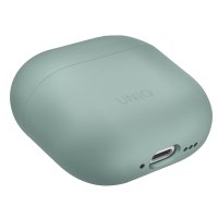 Uniq Airpods 4 (4.nesil) Lino Silikon Kılıf - Yeşil