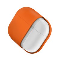 Uniq Airpods 4 (4.nesil) Nexo Silikon Kılıf - Turuncu