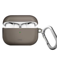 Uniq Airpods Pro 2 (2.nesil) Glase Silikon Kılıf - Siyah