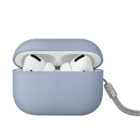 Uniq Airpods Pro 2 (2.nesil) Lino Silikon Kılıf - Mavi