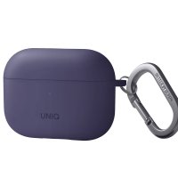 Uniq Airpods Pro 2 (2.nesil) Nexo Silikon Kılıf - Mor