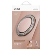 Uniq GripFit Classic 360 Manyetik Magsafe Kickstand Yüzük - Pembe