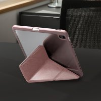 Uniq iPad Air 13 (2024) Moven Standlı Tablet Kapak - Mavi
