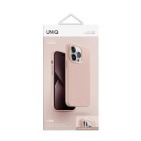 Uniq iPhone 14 Pro Max Lino Hue Magsafe Kapak - Pembe