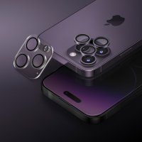 Uniq iPhone 14 Pro Max Optix Kamera Lens Koruyucu - Derin Mor