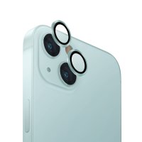 Uniq iPhone 15 Plus Optix Alüminyum Kamera Lens Koruyucu - Yeşil