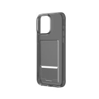 Uniq iPhone 15 Pro Air Fender Kartvizitli Kapak - Füme