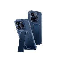 Uniq iPhone 15 Pro Heldro Mount Standlı Kapak - Lacivert