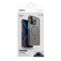 Uniq iPhone 15 Pro Max Combat Magsafe Kapak - Titan Gri