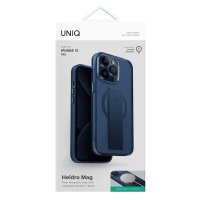 Uniq iPhone 15 Pro Max Heldro Magsafe Kapak - Lacivert