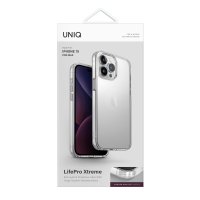 Uniq iPhone 15 Pro Max LifePro Xtreme Magsafe Kapak - Şeffaf