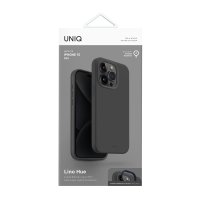 Uniq iPhone 15 Pro Max Lino Hue Magsafe Kapak - Gri