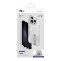 Uniq iPhone 16 Pro Eleva Standlı Magsafe Kapak - Şeffaf