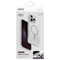 Uniq iPhone 16 Pro LifePro Xtreme Magsafe Kapak - Şeffaf