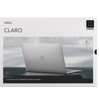 Uniq Macbook Pro 13 2020 Husk Pro Claro Mat Macbook Kapak - Şeffaf