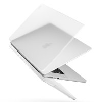 Uniq Macbook Pro 16 (2021) Claro Mat Macbook Kapak - Şeffaf