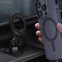 Uniq Trelix Manyetik Mıknatıslı 360 Dönen Holder - Siyah