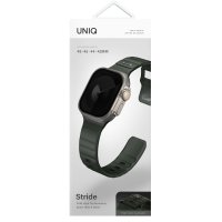 Uniq Watch 38mm Stride FKM Silikon Kordon - Koyu Yeşil