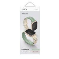 Uniq Watch 41mm Revix Evo Reversible Manyetik Kordon - Yeşil-Bej