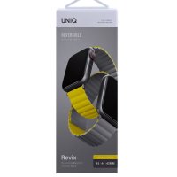 Uniq Watch 42mm Revix Reversible Manyetik Kordon - Sarı-Koyu Yeşil