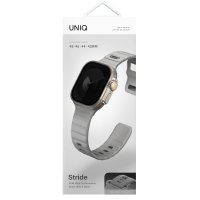 Uniq Watch 42mm Stride FKM Silikon Kordon - Gri