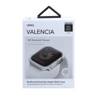 Uniq Watch 46mm Valencia Camlı Kasa Ekran Koruyucu - Gümüş