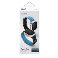 Uniq Watch Ultra 49mm Revix Evo Reversible Manyetik Kordon - Lacivert-Gri