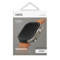 Uniq Watch Ultra 49mm Valencia Camlı Kasa Ekran Koruyucu - Gümüş