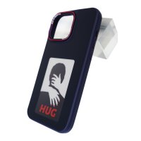 URR iPhone 14 Pro Max NFC Smart Case Akıllı Kapak - Siyah