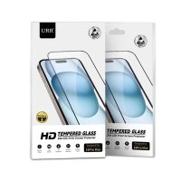 URR iPhone 16 Pro 2.5D Antidust HD Privacy Cam Ekran Koruyucu - Siyah