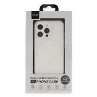 URR iPhone 16 Pro Max Ultra Thin Matte PC Magsafe Kapak - Şeffaf