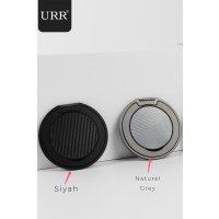 URR Universal Standlı Magsafe Yüzük - Siyah