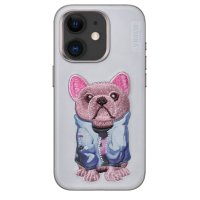 Venco iPhone 11 Cute Desenli Kapak - Kahverengi