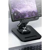 Yesido C183 360 Derece Ayarlanabilir Metal Tablet Standı - Siyah