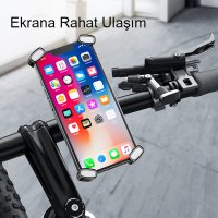 Yesido C191 Bisiklet İçin Ayarlanabilir Telefon Tutucu - Siyah