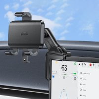 Yesido C250 360 Derece Ayarlanabilir Araç CarPlay Ekranına Sabitlenen Araç Telefon Tutucu - Siyah