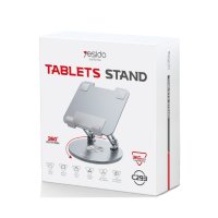 Yesido C293 360 Derece Ayarlanabilir Metal Tablet Standı - Gümüş