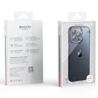 Yesido iPhone 16 Pro Max PC14 Sorti Kapak - Pembe