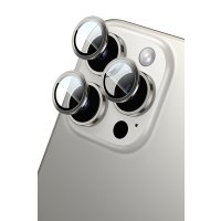 Yesido iPhone 16 Pro Max WB52 Metal Kamera Lens - Natural Grey