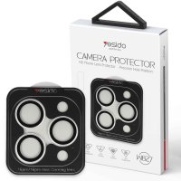 Yesido iPhone 16 Pro WB27 Metal Kamera Lens - Gümüş