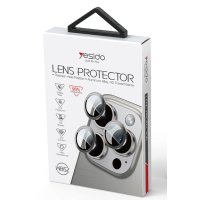 Yesido iPhone 16 Pro WB52 Metal Kamera Lens - Siyah