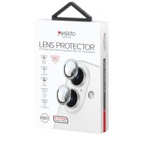 Yesido iPhone 16 WB54 Metal Kamera Lens - Lila