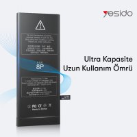 Yesido iPhone XR Uyumlu Batarya