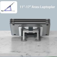 Yesido LP02 Ayarlanabilir Laptop Standı - Gümüş