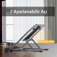 Yesido LP02 Ayarlanabilir Laptop Standı - Gümüş