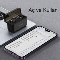 Yesido TWS20 Kablosuz Airpods Kulaklık - Siyah