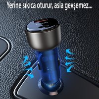 Yesido Y52 30W PD Type-C ve 18W Usb Araç Şarj - Siyah
