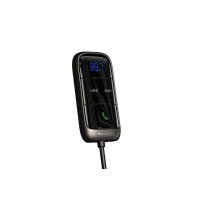 Yesido YAU32 Esnek Usb Kablo Çıkışlı BT 5.0 FM Transmitter - Siyah