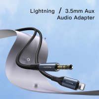 Yesido YAU35 Lightning to Aux Kablo 1M - Siyah