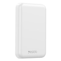 Yesido YP29 5.000 mAh Kablosuz Şarjlı Magsafe Powerbank - Beyaz